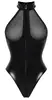 Noir Body Transp. Chest XL Wetlook Bodijs Photo 8