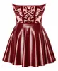 Noir Strapless Corset Dress Size S Burgundy Photo 7