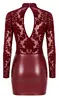 Noir Dress Size S Burgundy Photo 11