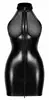 Noir Dress Transp. Chest L Wetlook Mini Dress Photo 7