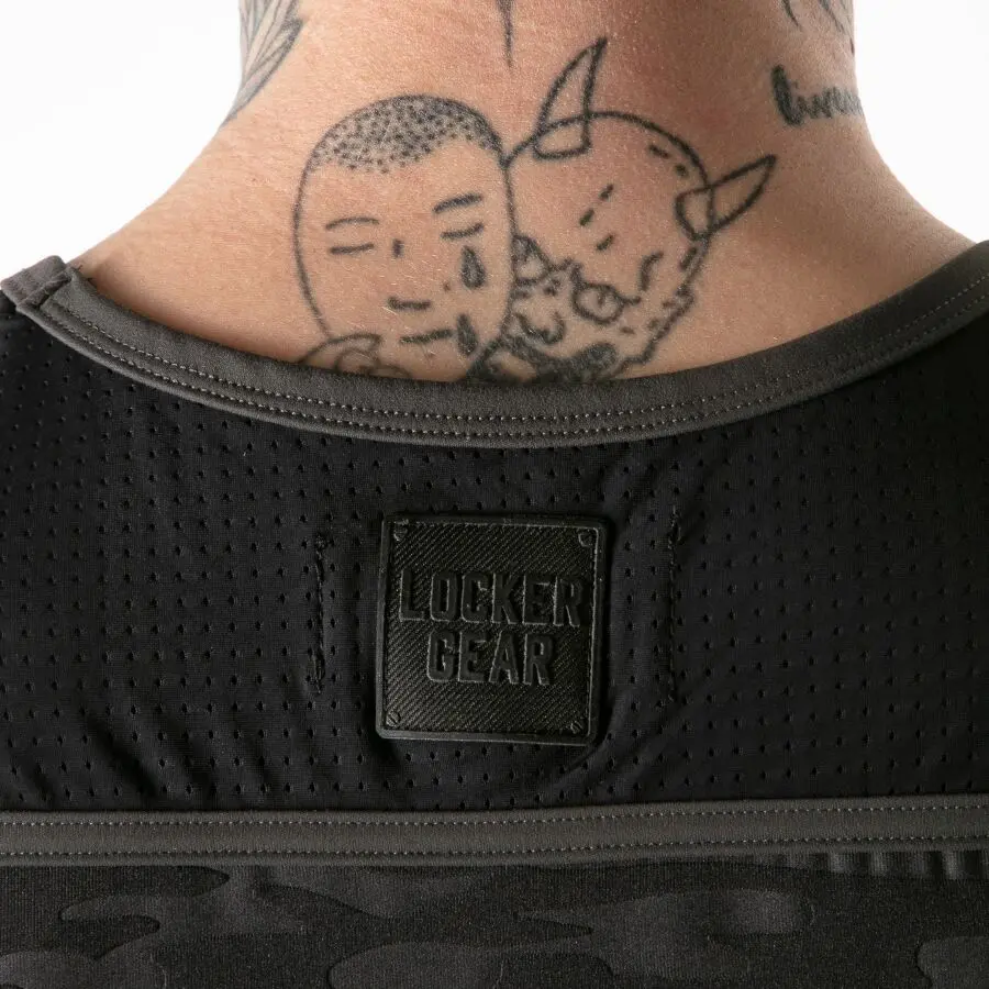 LOCKER GEAR Full Military Access Tanktop Melns L Photo 4