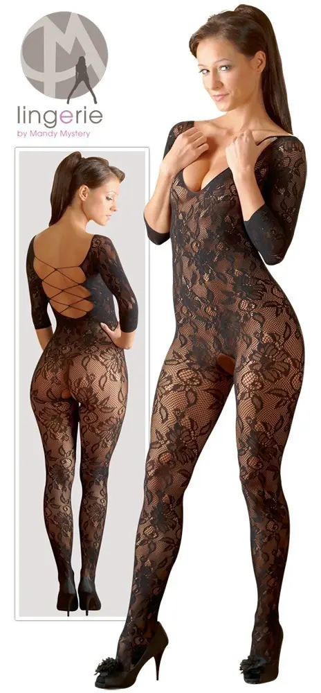 no:xqse Catsuit S-L Lace Bodysuit Photo 7
