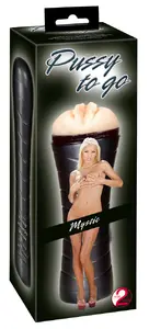 Pussy to Go Masturbator by You2Toys with natural-looking vagina opening, intense internal nubs, and 20.5 cm insertion depth