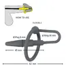 Penisplug Urethral Plug with Glans Ring Photo 6
