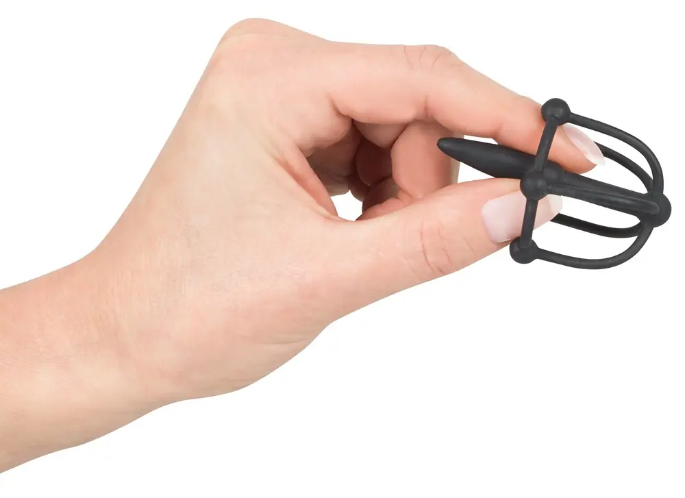 Penisplug Urethral Dilator with Glans Cage Photo 5