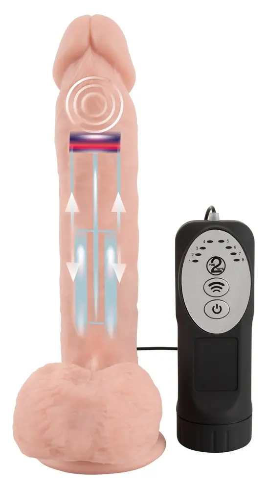 Vibrators Medical Silicone Thrusting Vib Photo 3