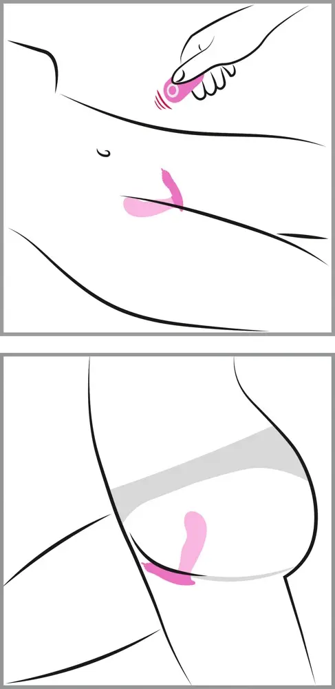 sweet smile G-spot Panty Vibe Vibrator Photo 11