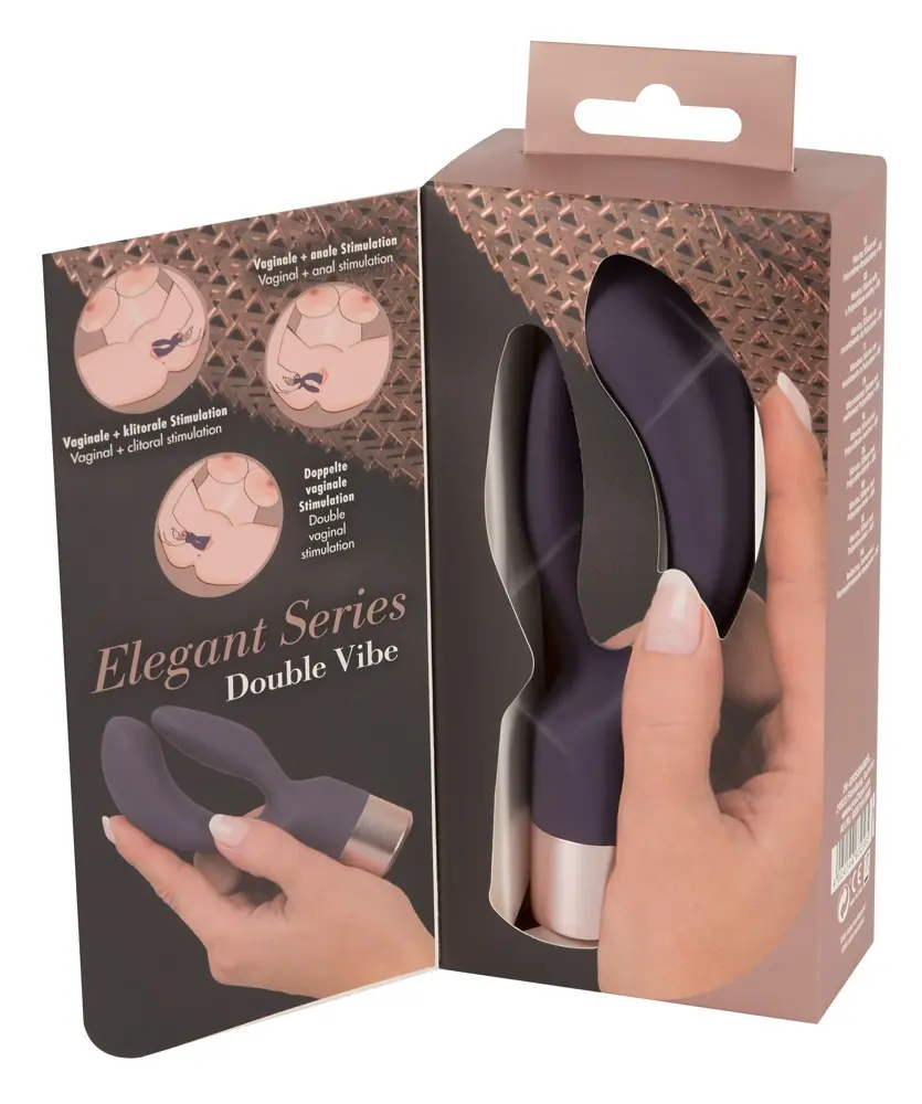 Elegant Series Double Vibe Rabbit Vibrator Photo 9