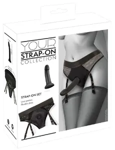 Your Strap-On Collection Strap-On Briefs and Silicone Dildo Set with Suction Cup