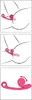 SVibe Curve Pink dubultais vibrators Photo 9