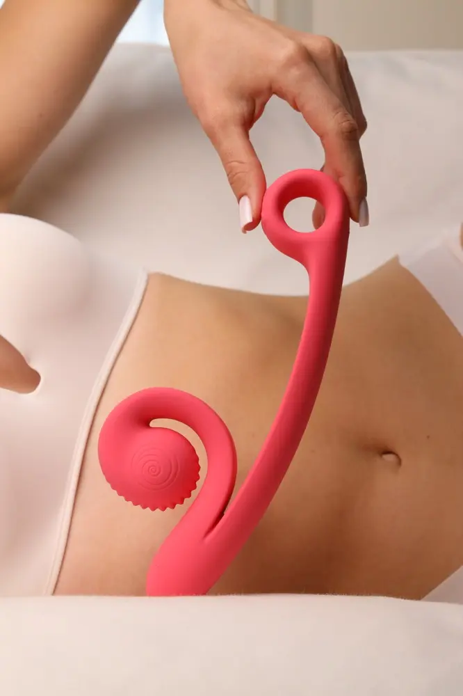 SVibe Curve Pink dubultais vibrators Photo 10