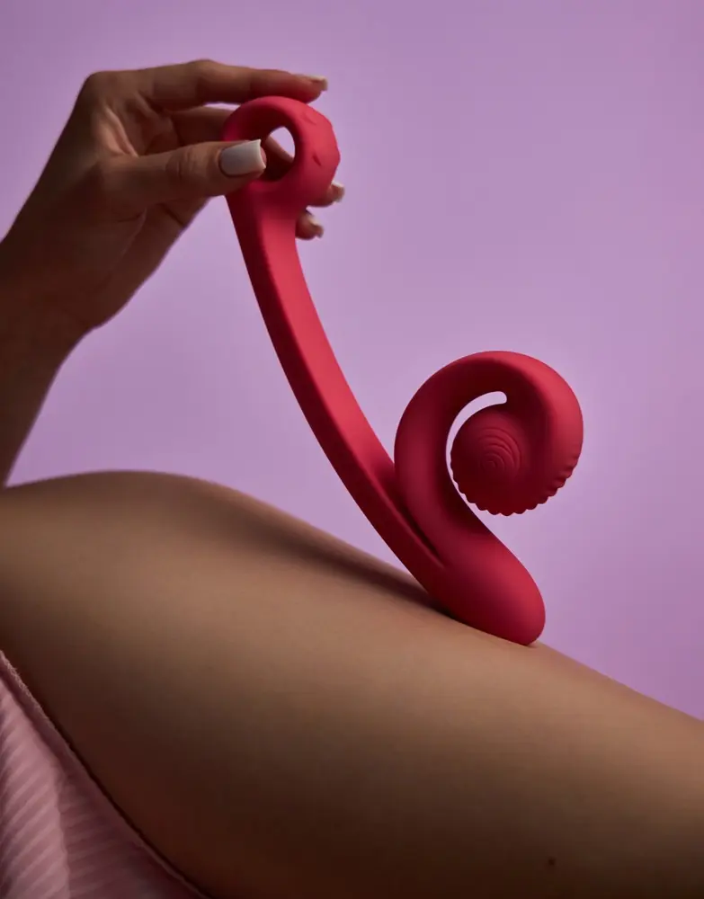 SVibe Curve Pink dubultais vibrators Photo 11