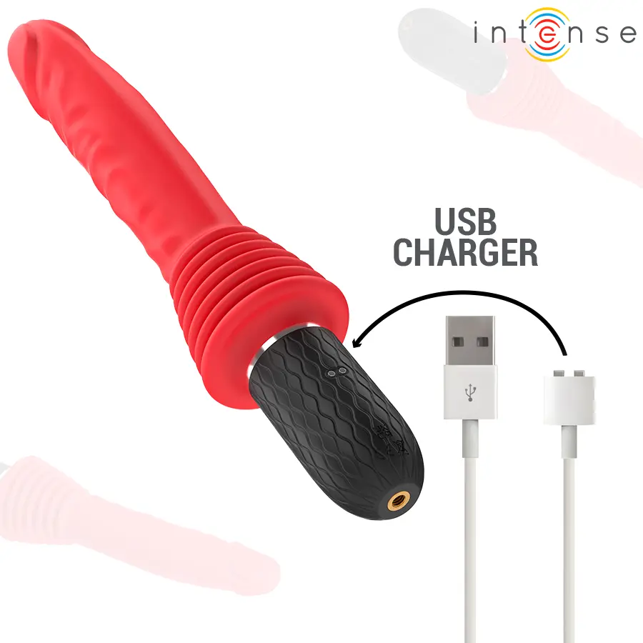 INTENSE Cynthia Remote Control Thrusting Vibrator with Heat Photo 9