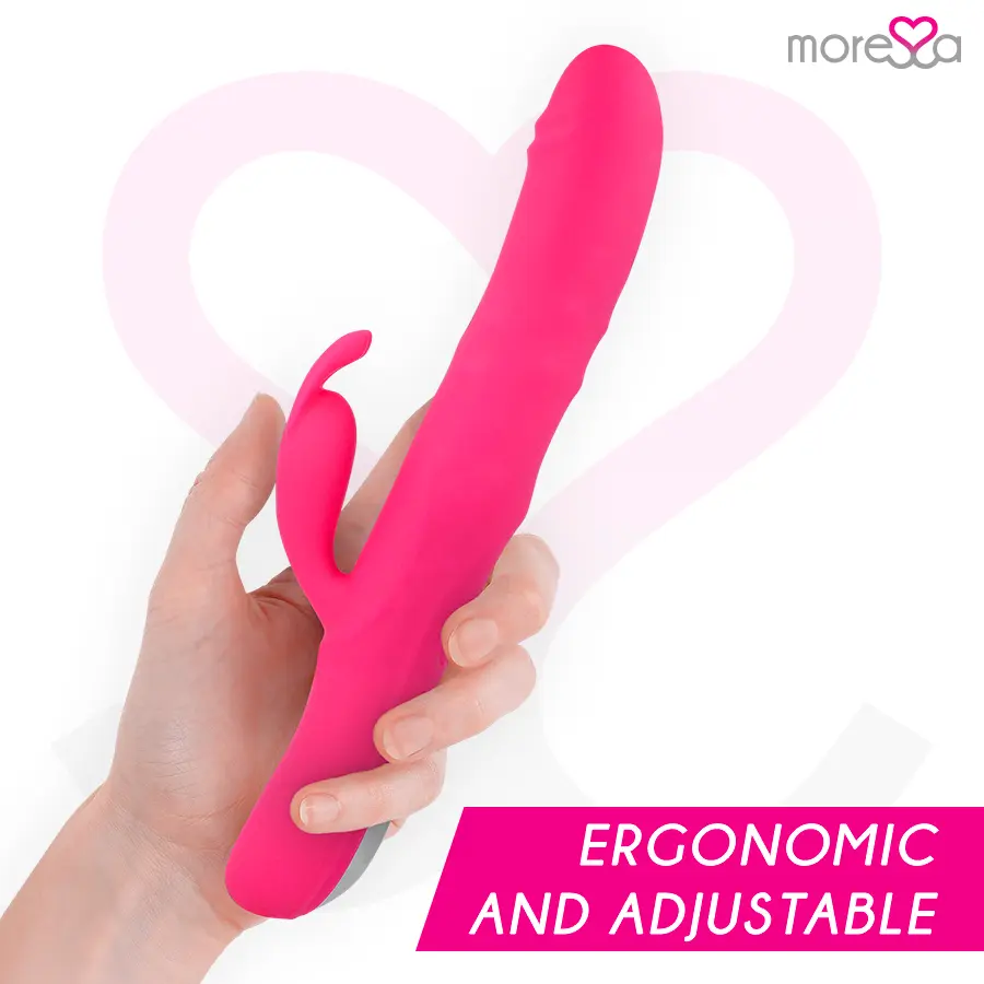 MORESSA WARREN Rechargeable Silicone Rabbit Vibrator Photo 6