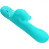 HIGH TECH Pretty Love Pearls Aqua Green Rabbit Vibrator Photo 4