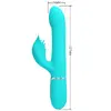 HIGH TECH Pretty Love Pearls Aqua Green Rabbit Vibrator Photo 7
