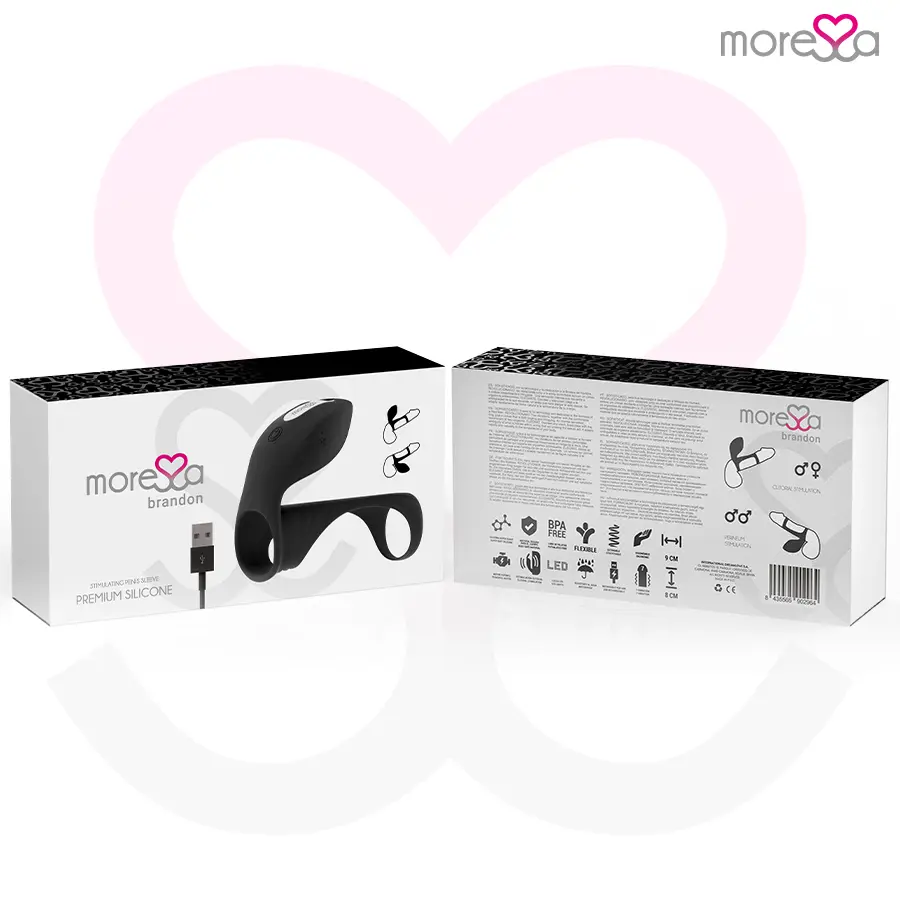 MORESSA Brandon Vibrating Ring-Sheath Photo 7