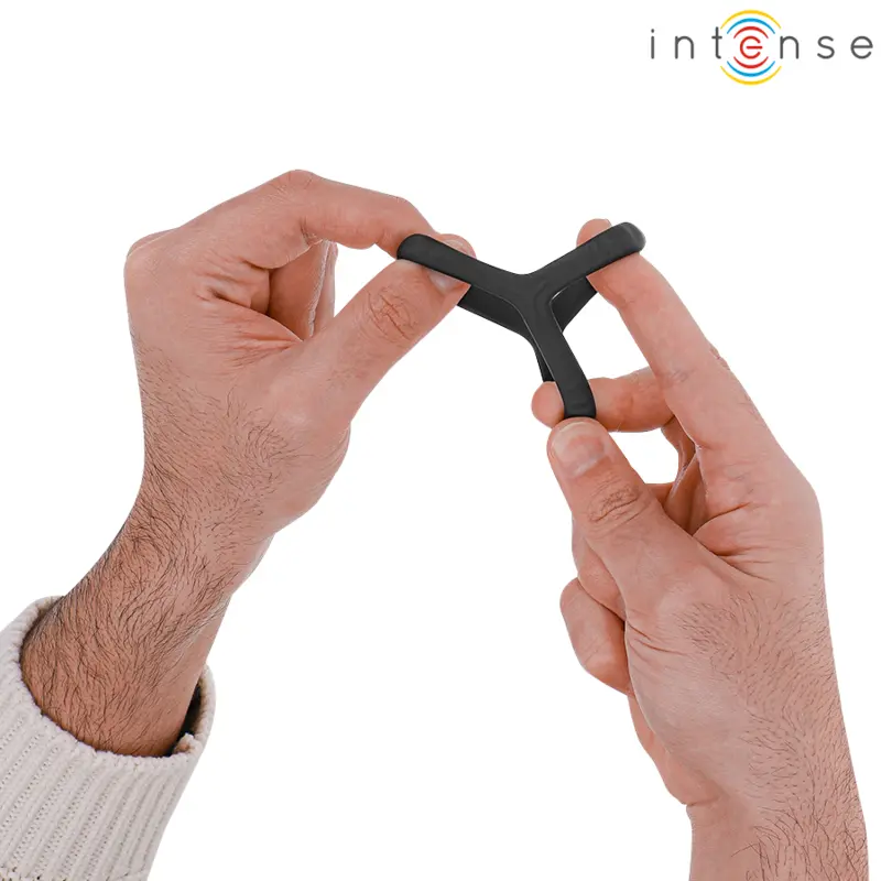 INTENSE CARSON Model 4 Double Silicone Penis Ring Photo 3