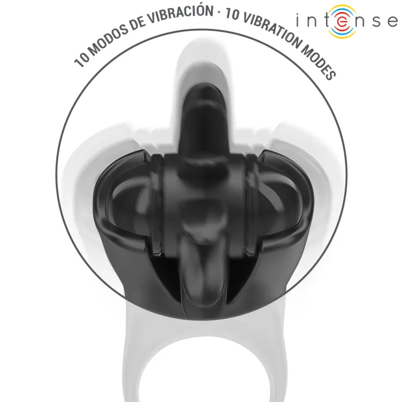 INTENSE Mabel Vibrating Ring with Clitoral Stimulator Photo 4
