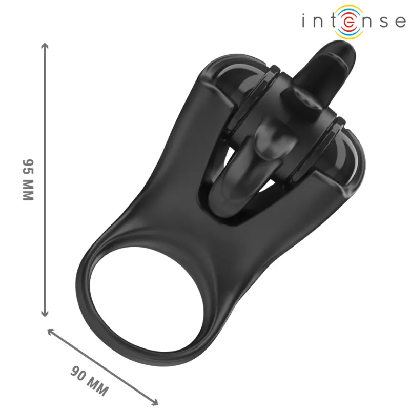 INTENSE Mabel Vibrating Ring with Clitoral Stimulator Photo 5