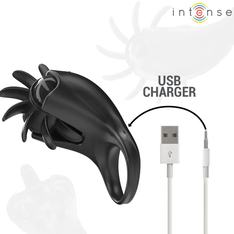 INTENSE Mabel Vibrating Ring with Clitoral Stimulator Photo 6