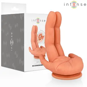 INTENSE LEELA G-Spot Stimulator with Flexible Hand Design Made of Medical Silicone and Suction Cup Base