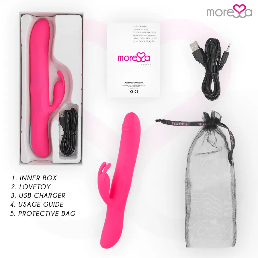 MORESSA SOMER Premium Vibrator with Multiple Rotation Photo 7