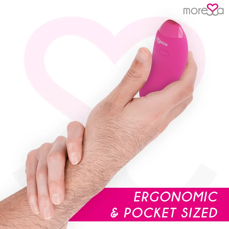 MORESSA Blossom Pink Vibrator Mini Massager Photo 5