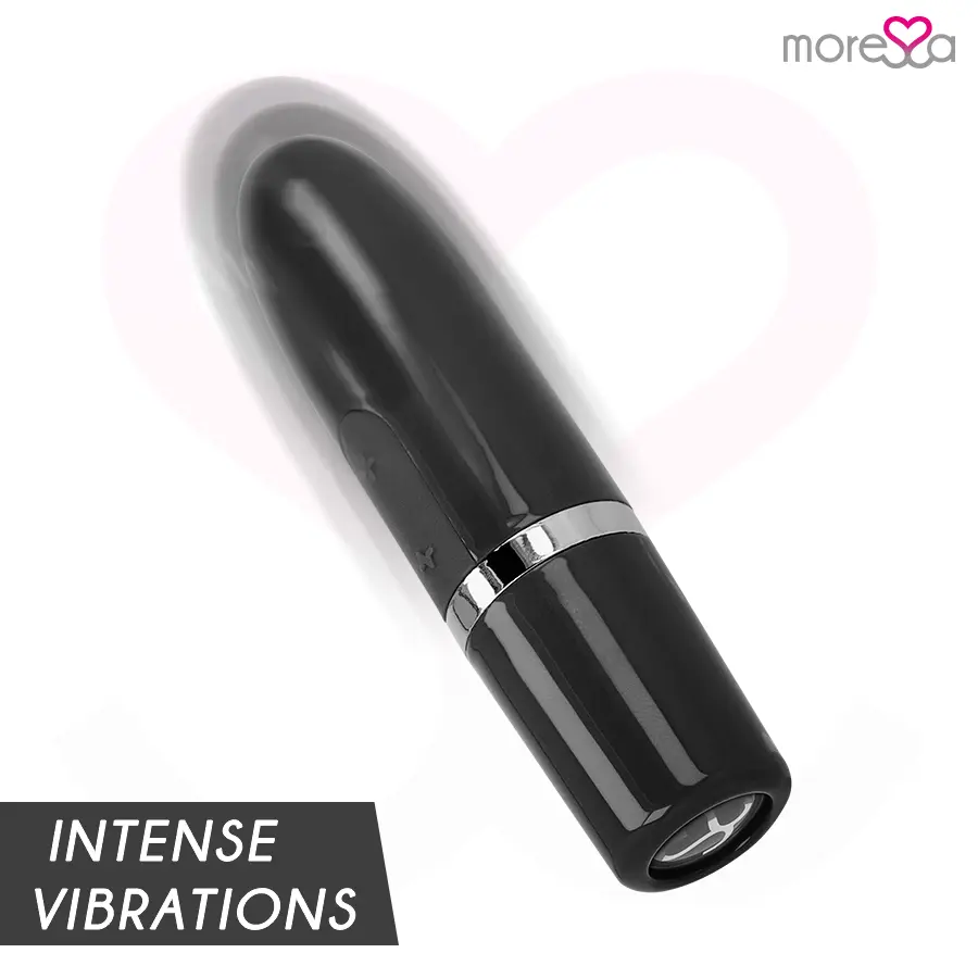 MORESSA Ivy Travel Vibrator Stimulator Black Photo 3