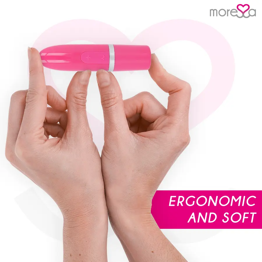 MORESSA Ivy Travel Vibrator Stimulator Pink Photo 5