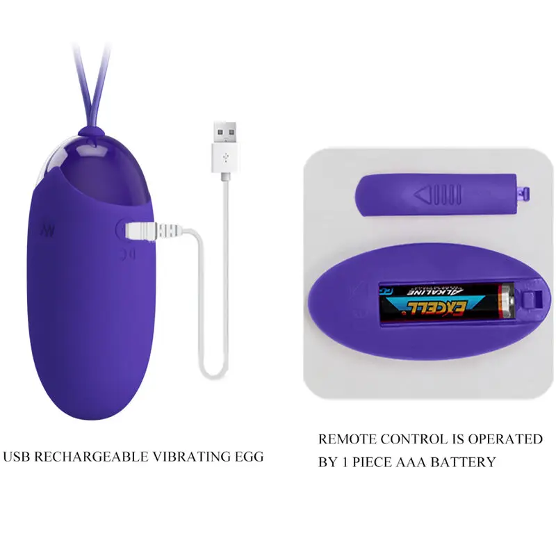PRETTY LOVE Berger Youth Remote Control Vibrating Egg Photo 7