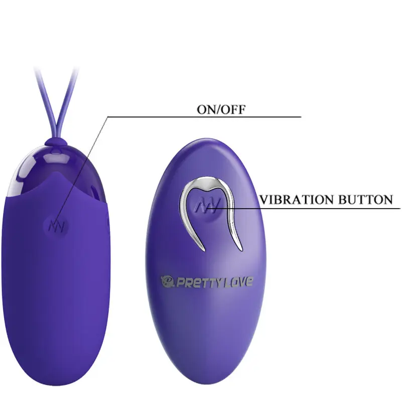 PRETTY LOVE Berger Youth Remote Control Vibrating Egg Photo 8
