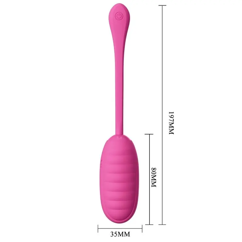 PRETTY LOVE Catalina Pink Vibrating Egg Photo 4