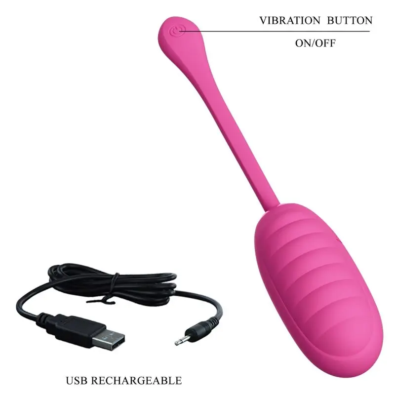 PRETTY LOVE Catalina Pink Vibrating Egg Photo 5