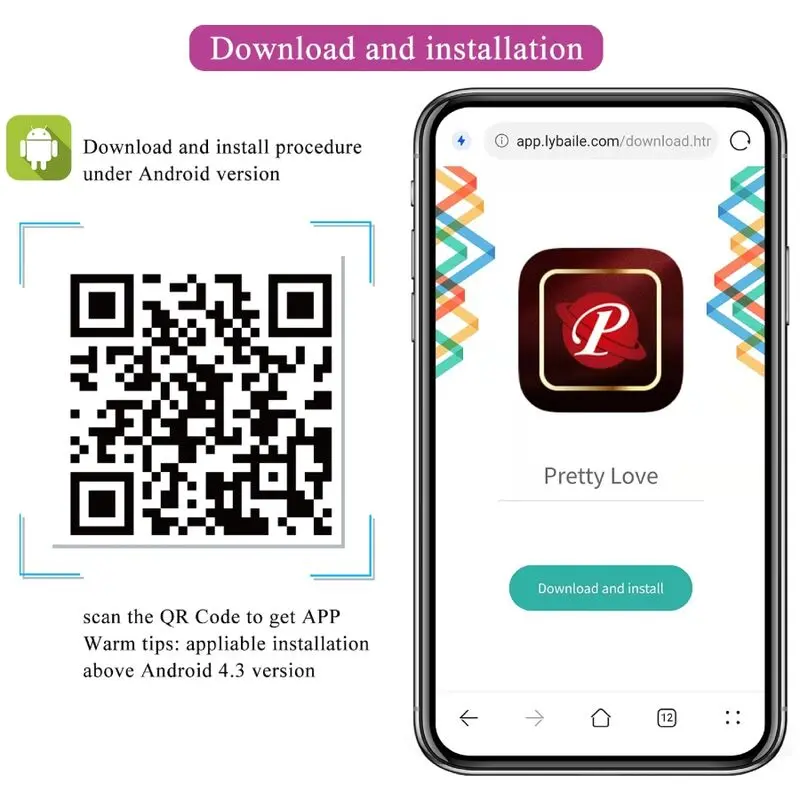 Pretty Love Nymph App Controlled Vibrating Egg Purple Photo 10