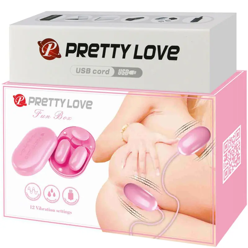 PRETTY LOVE Fun Box Vibrating Bullet with Remote Photo 8