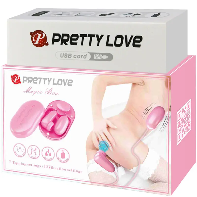 PRETTY LOVE Magic Box Vibrating Bullet and Stimulator Photo 8