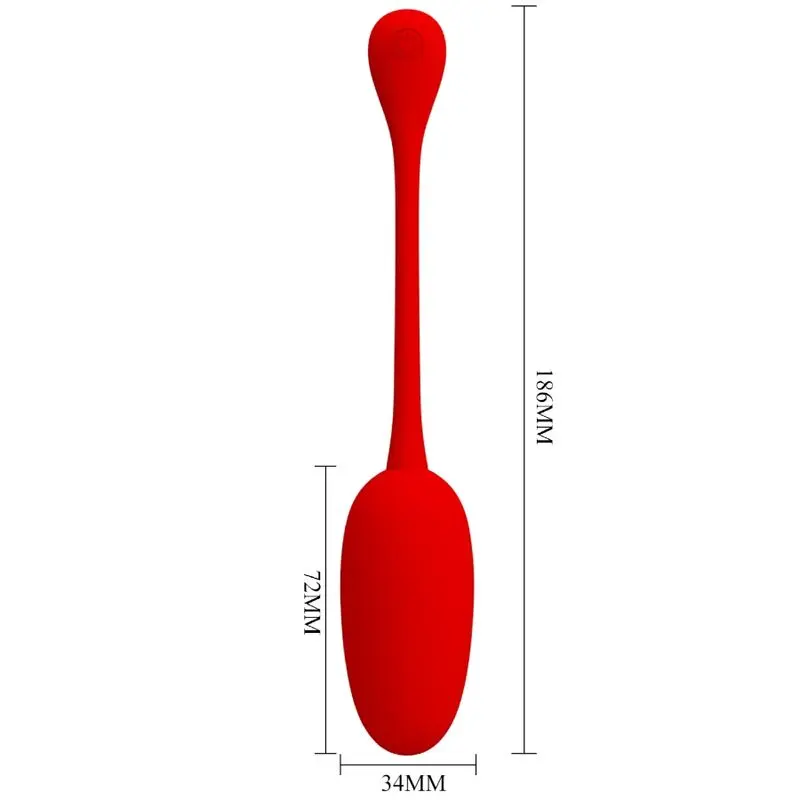 Fun Toys Pretty Love Knucker Red Vibrating Egg Photo 6