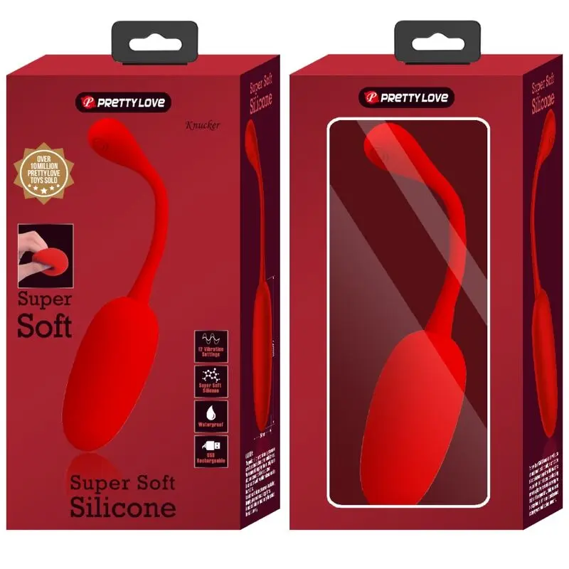 Fun Toys Pretty Love Knucker Red Vibrating Egg Photo 9