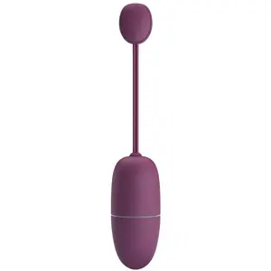 Pretty Love Nymph Vibrating Egg App Controlled Lila with 12 Vibration Functions and Silicone Material