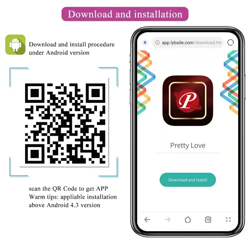 Pretty Love Nymph Vibrating Egg App Controlled Lila Photo 10