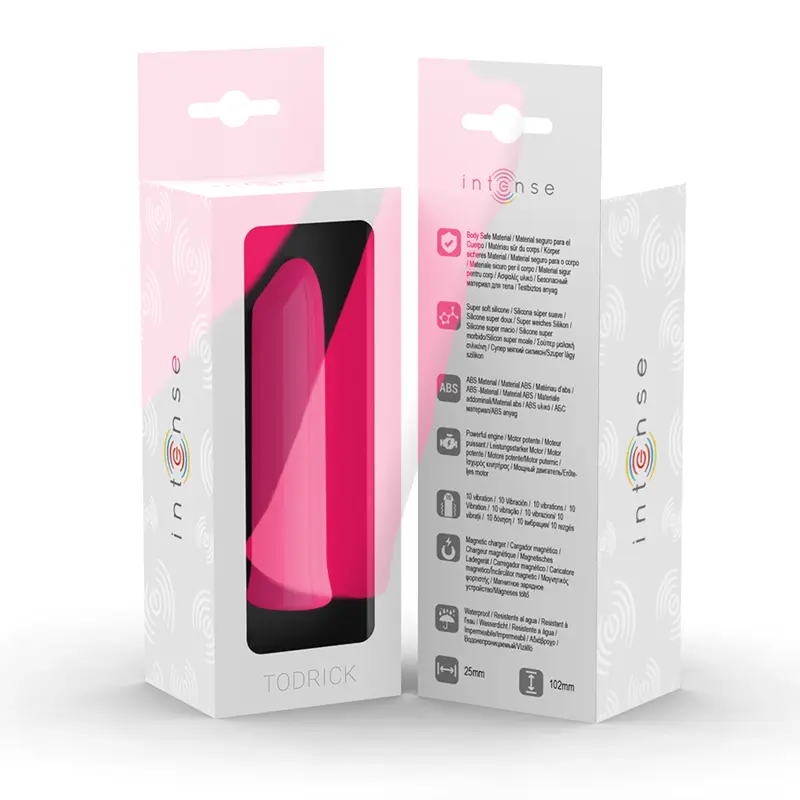 INTENSE TODRICK Pink Clitoral Stimulating Bullet Vibrator Photo 6