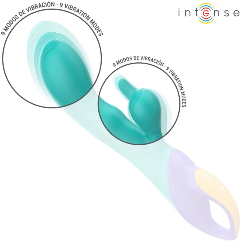 INTENSE FRED Rabbit Vibrator Blue Photo 3