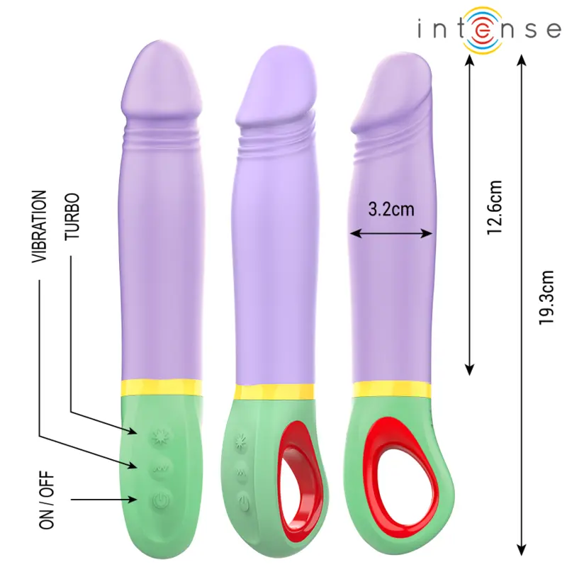 INTENSE VELMA Classic Purple Vibrator Photo 2