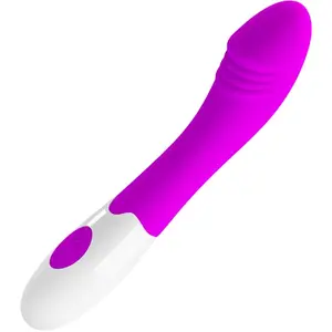 HIGH TECH PRETTY LOVE Elemental Vibrator with 30 Vibration Modes Purple Silicone Battery Operated