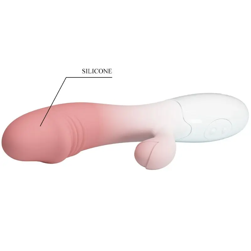 HIGH TECH Pretty Love Snappy Rabbit Vibrator Pink Photo 6