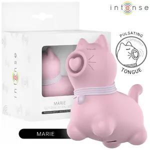 INTENSE Marie Pink стимулятор с пульсирующим эффектом, функцией похлопывания и USB-зарядкой