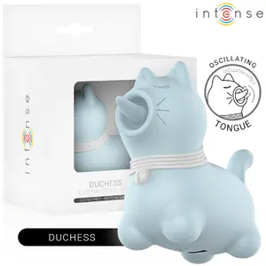 INTENSE Duchess clitoral stimulator with rotating tongue 360 degrees and USB recharge in blue