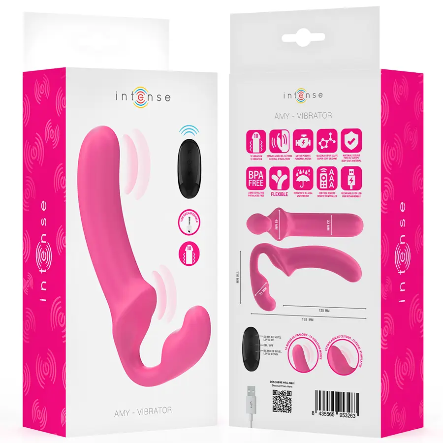 INTENSE AMY Double Vibrator with Remote Control Photo 8
