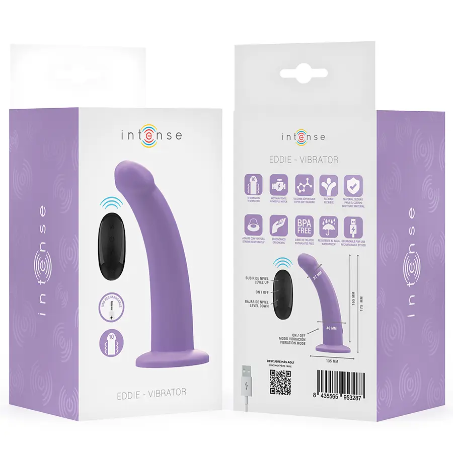 INTENSE EDDIE Remote Control Vibrator Photo 8
